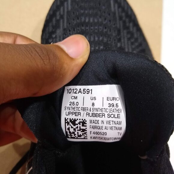 ASICS Women's Gymnastics Shoes Running, Black, 8 - Picture 2 of 2